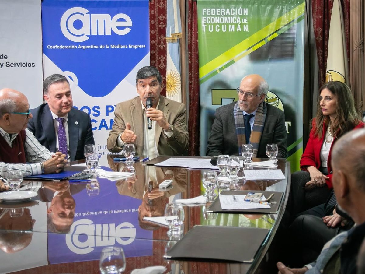 Encuentro con CAME y la Federación Económica de Tucumán
